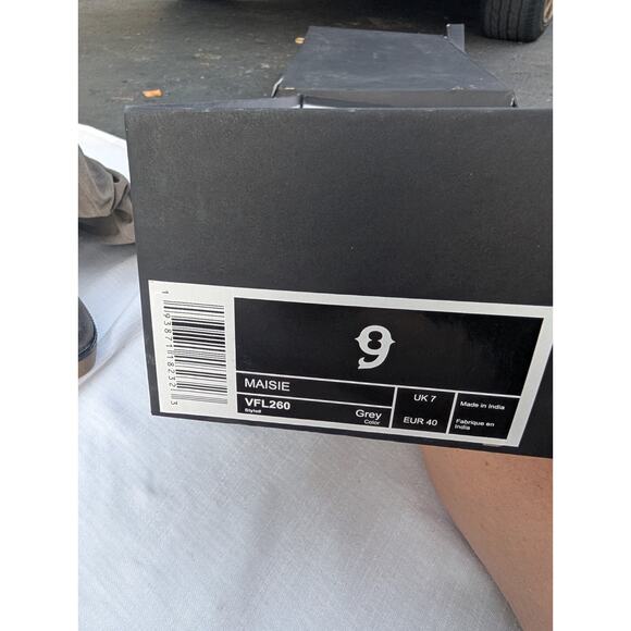 Vintage Foundry Co Womens Maisie Tall Suede Wedge Boots 9 Gray Slouch Soft Luxe - Picture 7 of 8